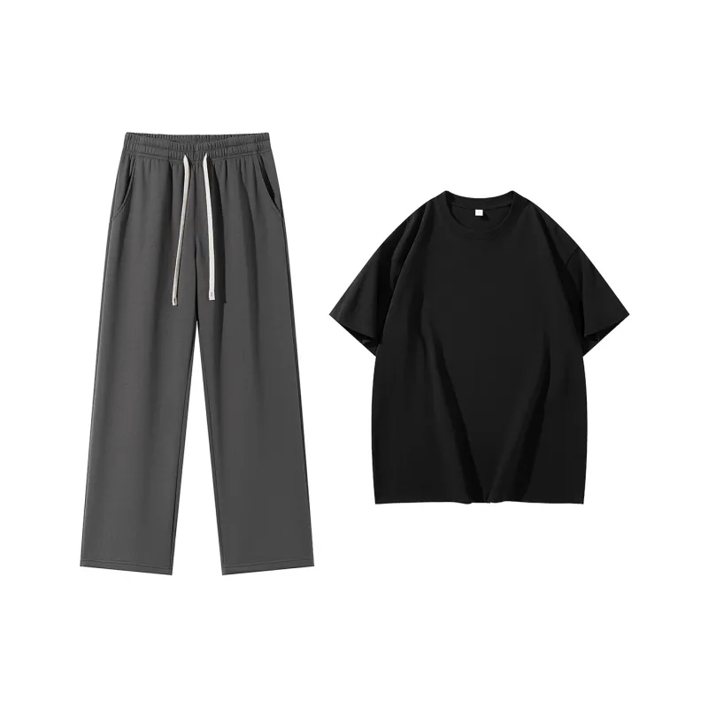 MIIOW Knitted Fabric Casual Pants Unisex-32