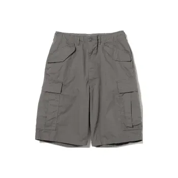 Beams Cargo Shorts Men Gray