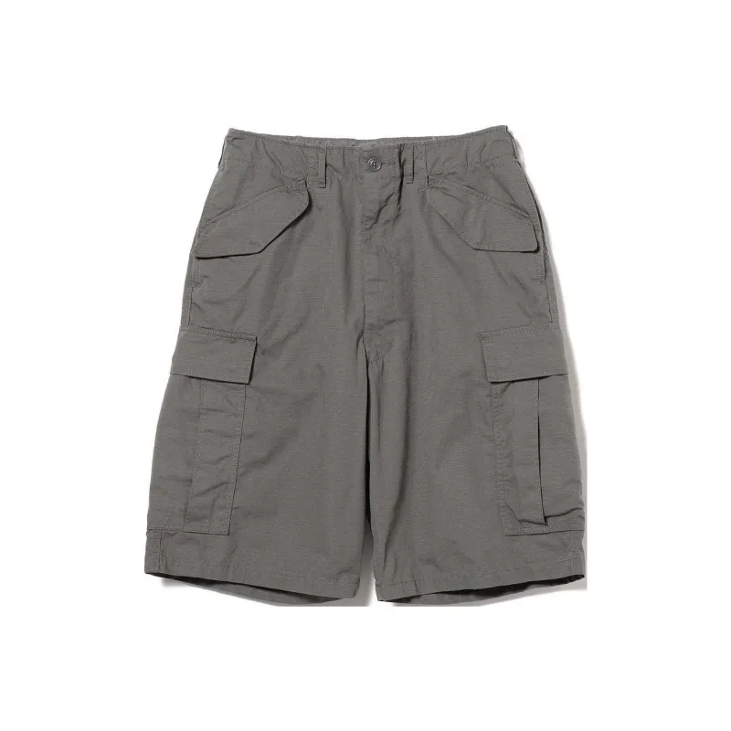 Beams Cargo Shorts Men Gray-0