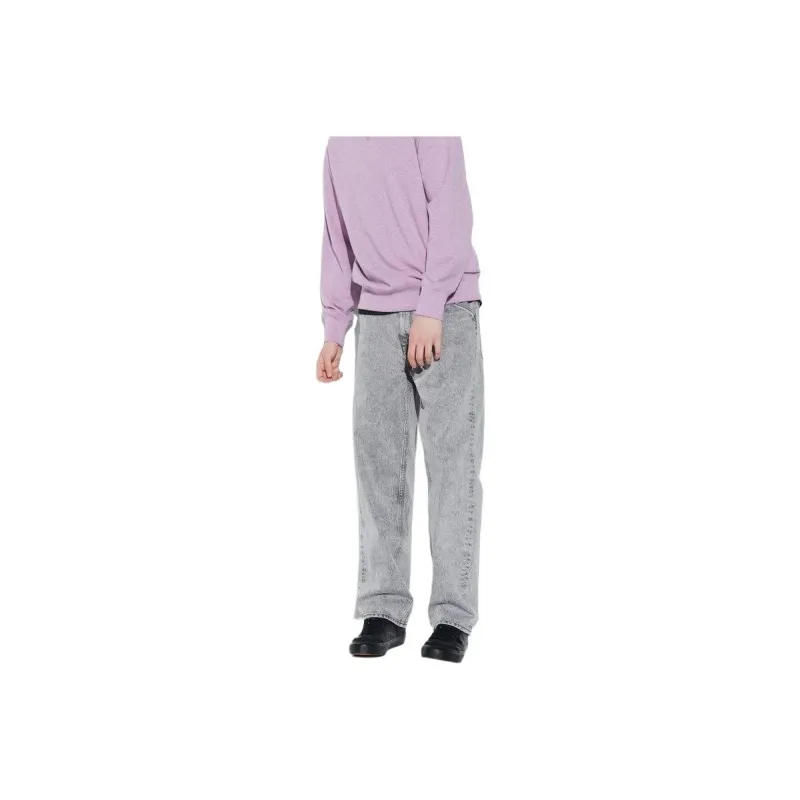 UNIQLO Jeans Men Light Gray-0