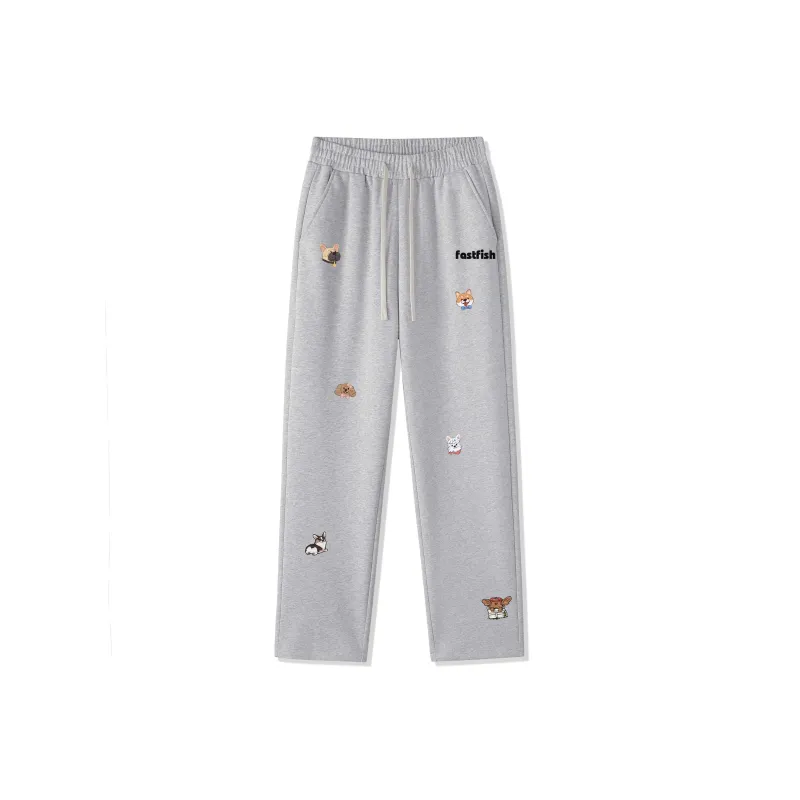 FASTFISH Casual Pants Unisex-6