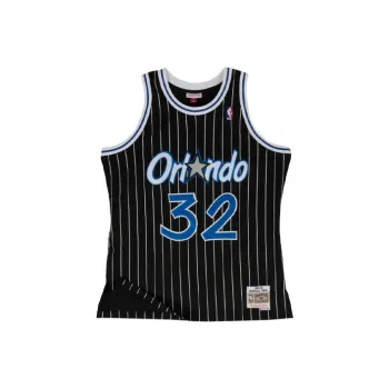 Mitchell Ness Basketball Jerseys Men Blue Black