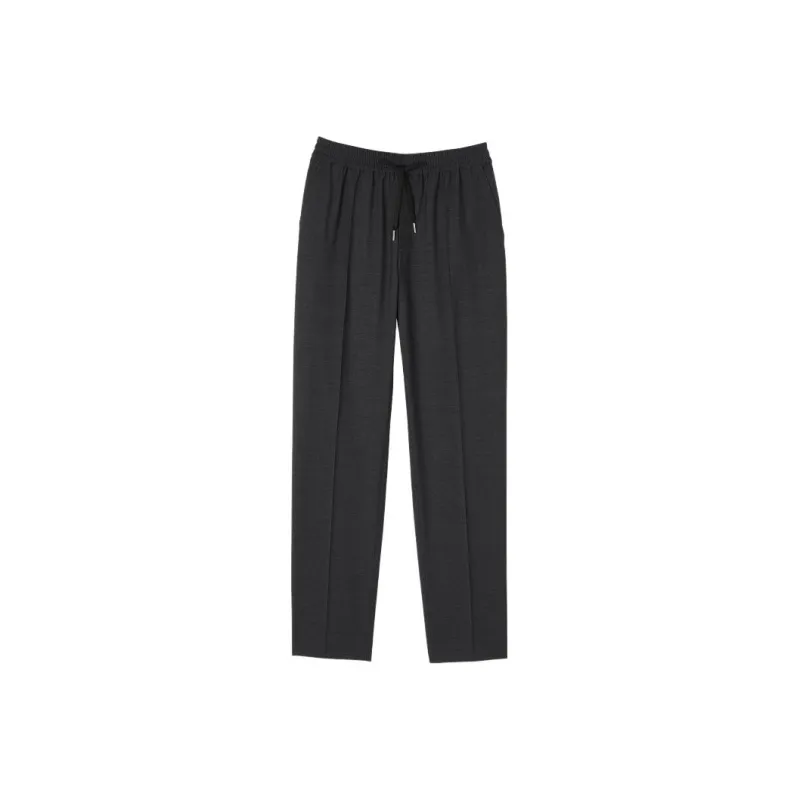 Sandro Elasticated Straight leg Trousers-0