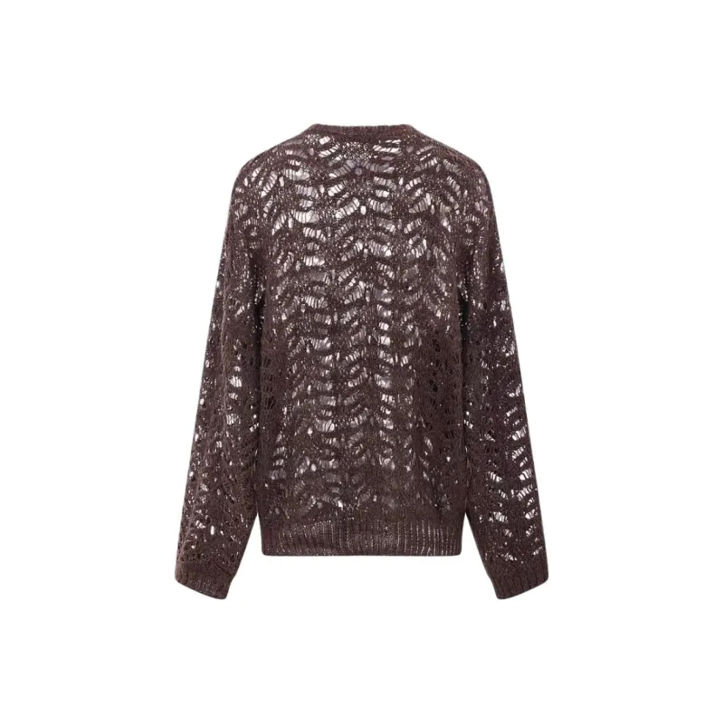 Brunello Cucinelli Sequin Embellished Crewneck Jumper-1