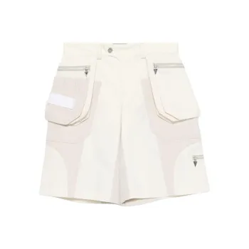 Mugler Panelled design Cargo Shorts