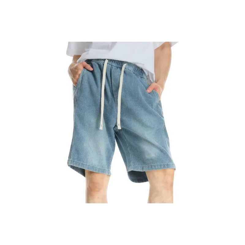 IGOI Denim Shorts Unisex Nostalgic Blue-7
