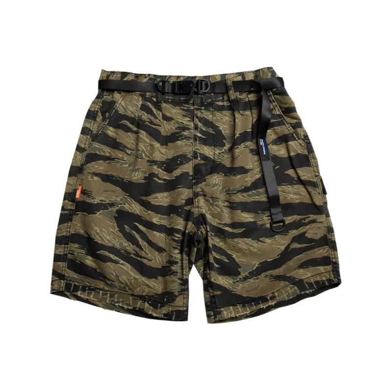 FLOAT Cargo Shorts Unisex Green Camouflage-0