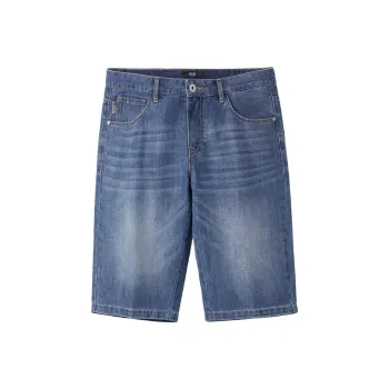 HLA Denim Shorts Men Denim Blue Transition Color Dark 07