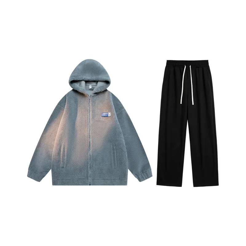 LOADINGFILES Wool Sweaters Set Unisex-14