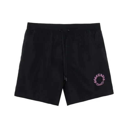 Burberry Oak Leaf Crest Drawstring Swim Shorts