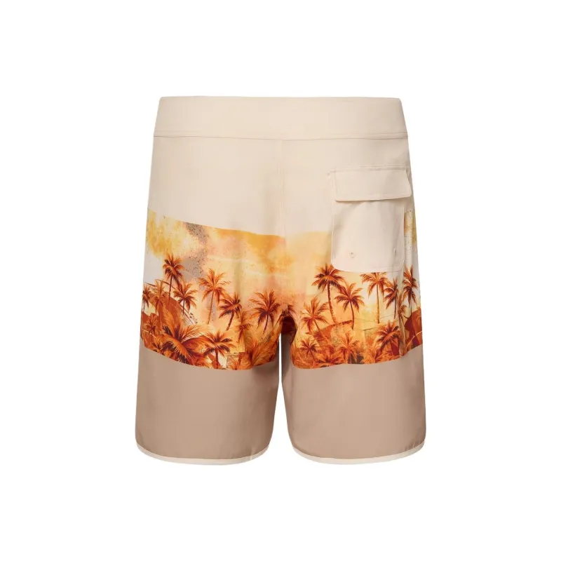 Oakley Session Rc 19' Boardshort Casual Shorts Men's Beige X Red-1