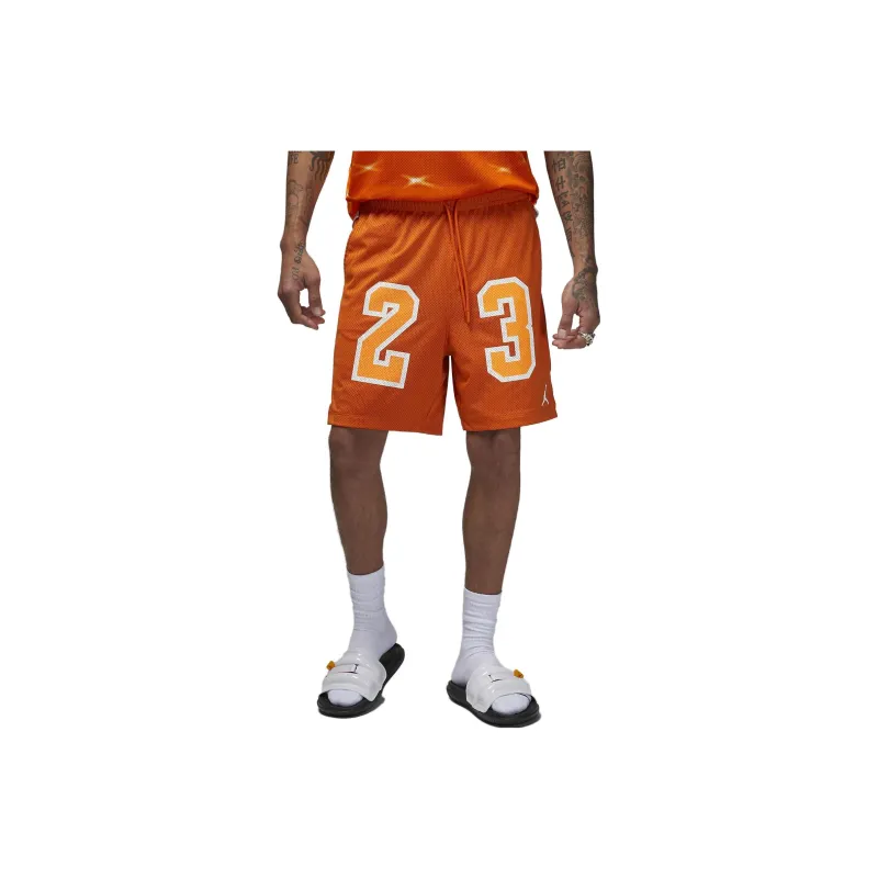 Jordan Essentials Casual Shorts Men Orange-0