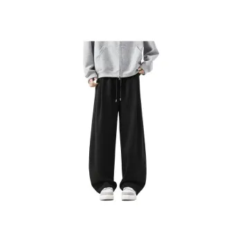 ROSECREED Casual Pants Unisex Black