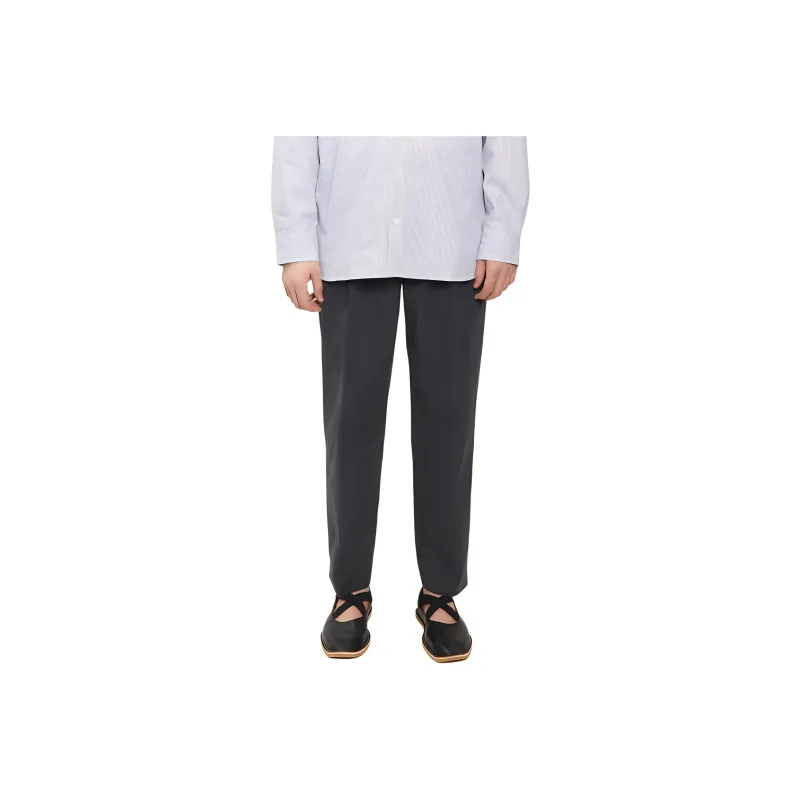 LA GARCONNE SS24 Casual Pants Men's Smoke Gray-0