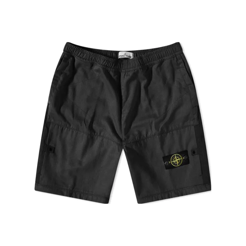STONE ISLAND Casual Shorts Men Black-0