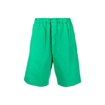 JIL SANDER High Waist Knee Length Shorts