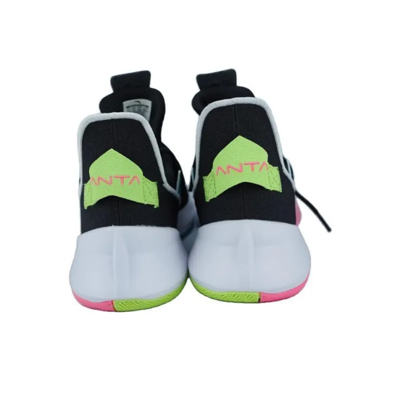 Anta Airspace 2 Abrasion Resistant Slip Resistant Low Top Basketball Shoes Men's-3