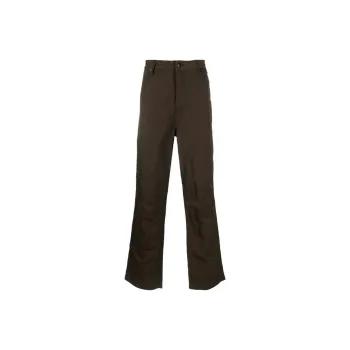 ECKHAUS LATTA Crinckled finish Straight leg Trousers