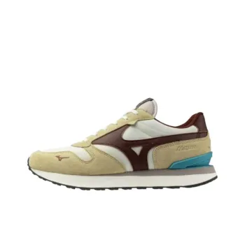 Mizuno RB87 Anti Slip Wear Resistant Low Top Casual Shoes Unisex Beige