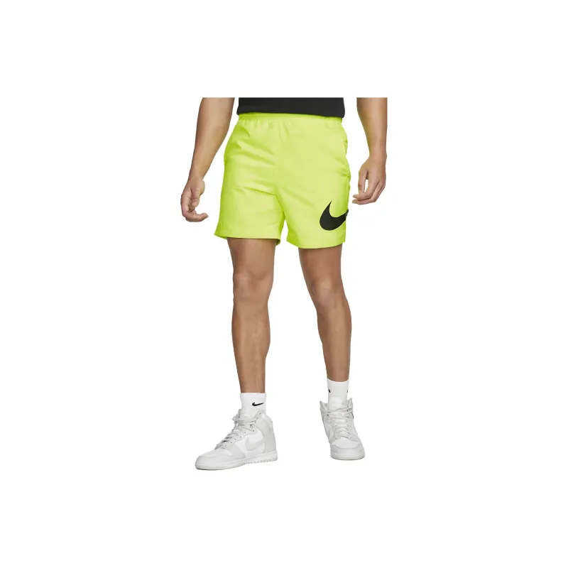 Nike Casual Shorts Men Neon Green-0