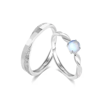 Master Kim Glass Cat Eye Rings Unisex