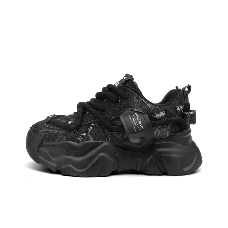 RIFUGIO VO' Shock Absorbers With Slip Resistant And Abrasion Resistant Properties Low Top Chunky Sneakers Unisex-60