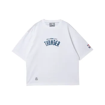JACK JONES· JACK&JONESxNBA T Shirt Men's A06 Raw White