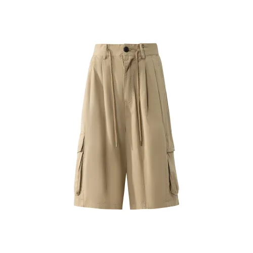 JIPIAO Cargo smock Unisex Khaki
