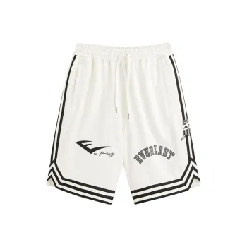Everlast X PEACEBIRD MEN EVERLAST Casual Shorts Men White