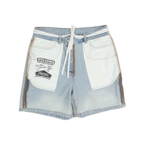 CHEMIST CREATIONS Denim Shorts Men's Blue