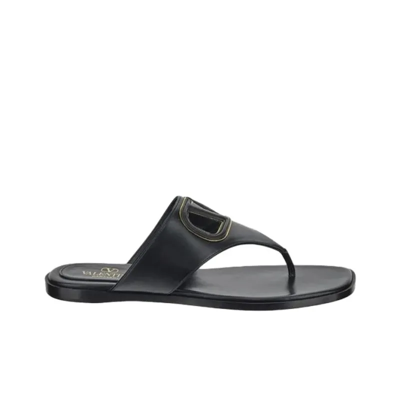 Valentino Flip Flops Women's Black-1