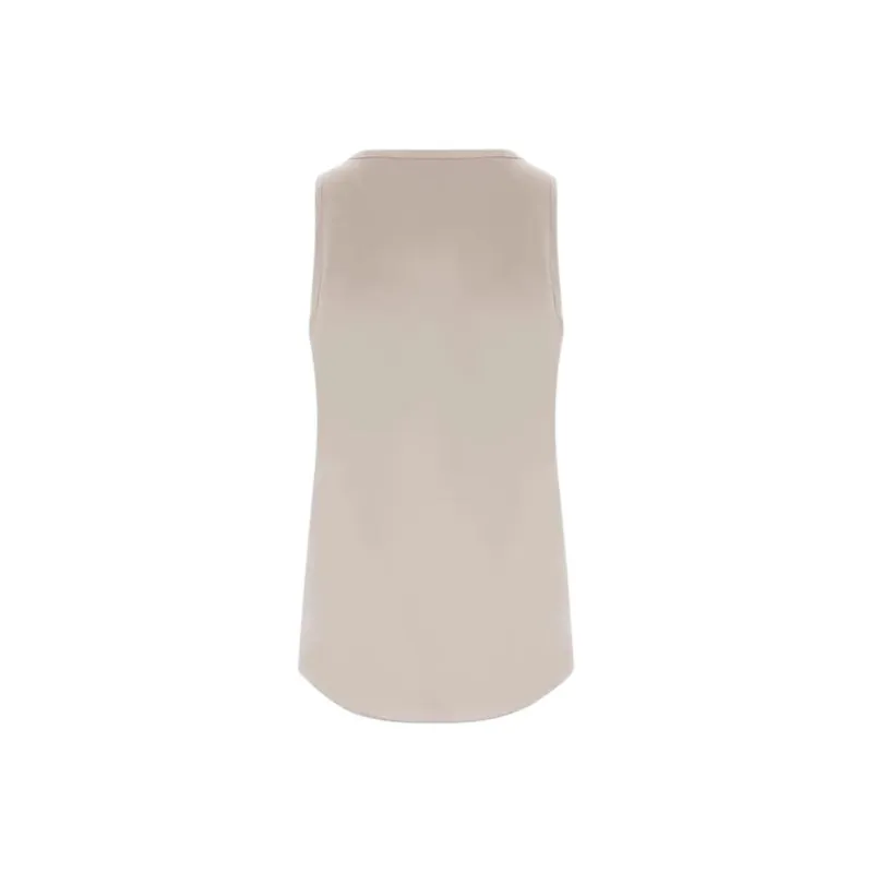 Brunello Cucinelli Scoop Neck Sleeveless Tank Top-1