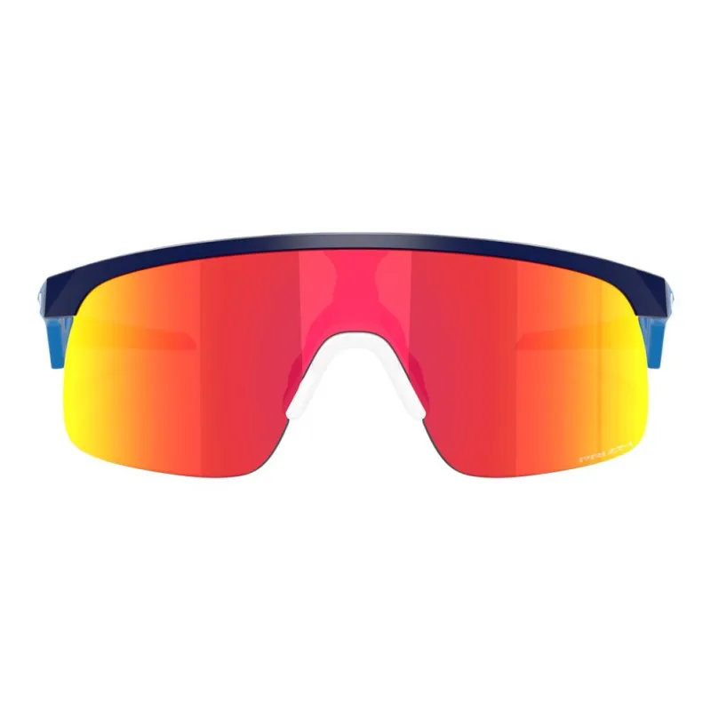 Oakley Irregular Shape Sunglasses Unisex Blue-1