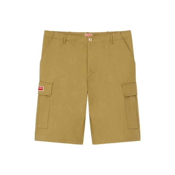 KENZO Knee Length Cargo Shorts-0