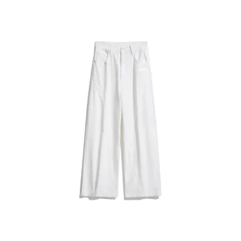 Jeep Casual Pants Unisex White