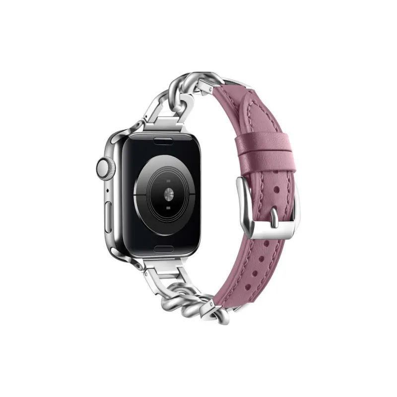 ZHENGGUANG Watch Band Apple Compatibility Genuine Leather Material-18