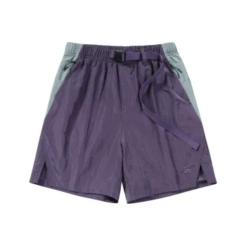 FFOMKE Casual Shorts Unisex Purple