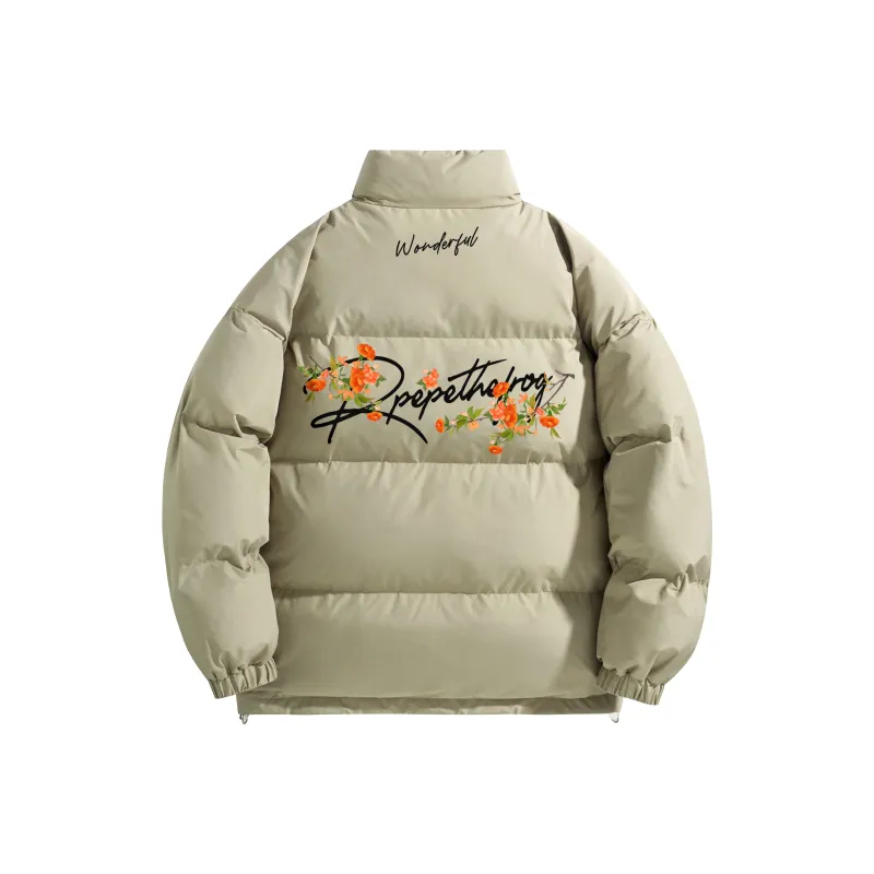 Pepe The Frog Puffer Jacket Unisex-10