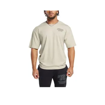 GYMSHARK Lifting T Shirt Men's Pebble Gray