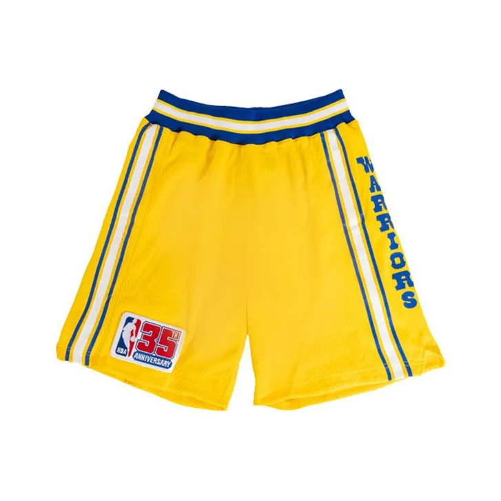 Mitchell & Ness x NBA Basketball Shorts Men's Yellow-0