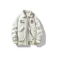 White (Fur Collar Style)