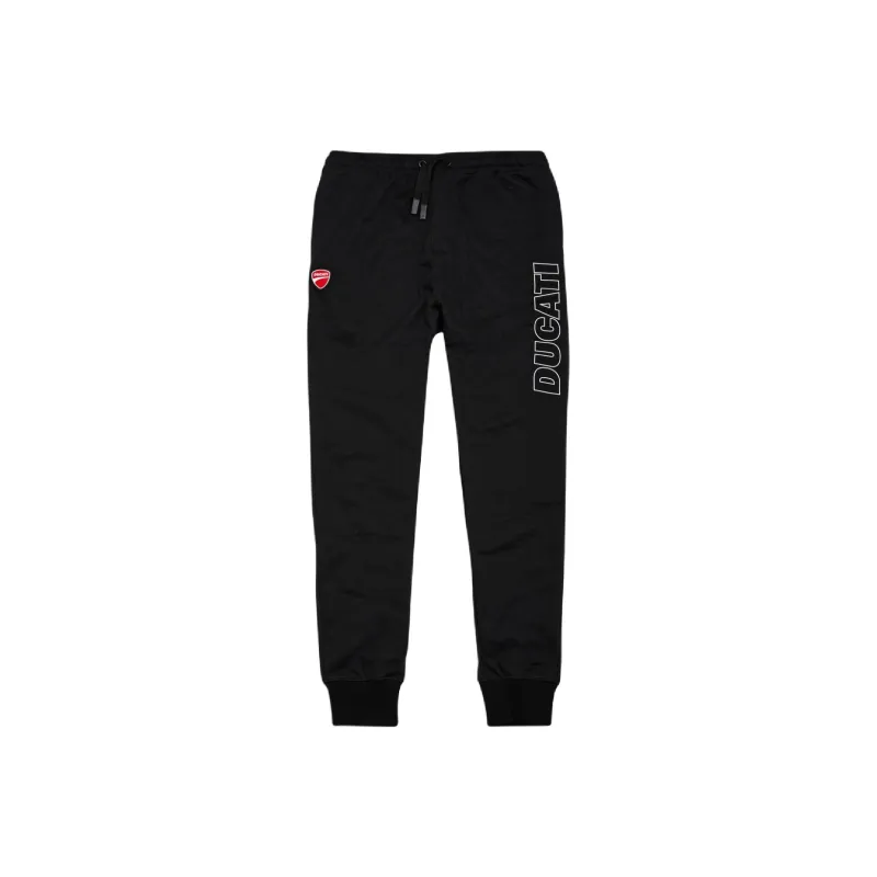 DUCATI Casual Pants Unisex Black-0