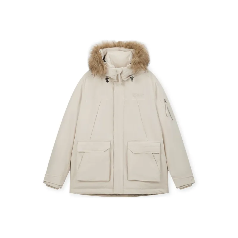 BONELESS Puffer Jacket Unisex Apricot-0