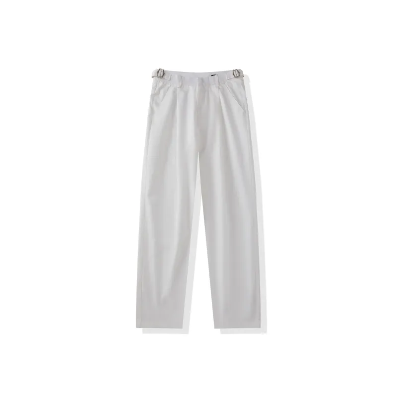 I'm David Casual Pants Unisex White-0