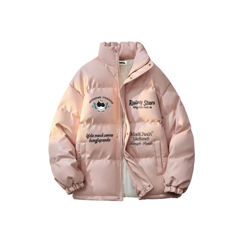 Kung Fu Panda Puffer Jacket Unisex-6
