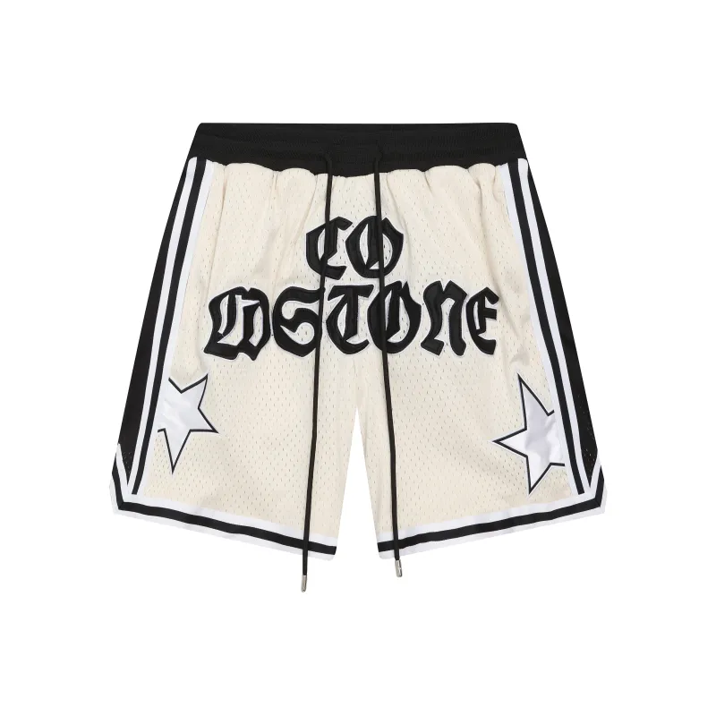 COLDSTONE Casual Shorts Unisex Ecru-0