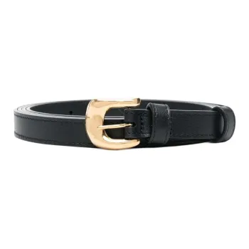 ALTUZARRA Leather, Hardware Accessories Leather Belts Unisex Black 