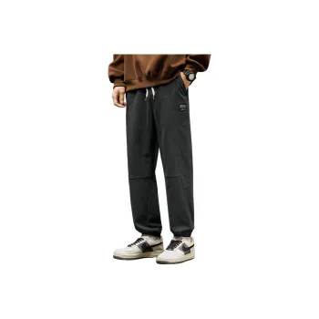 Tonlion Casual Pants Unisex Dark Gray