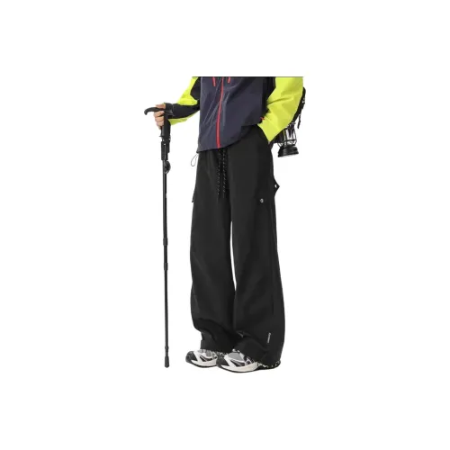 Luosamen Casual Pants Unisex Black