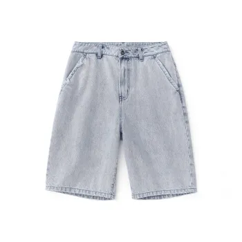 Jean West Denim Shorts Unisex Light Blue